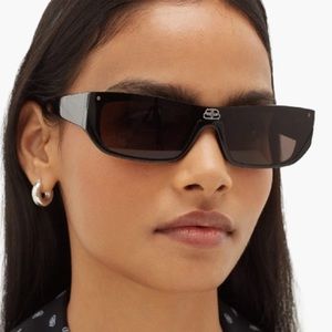 Balenciaga shield sunglasses